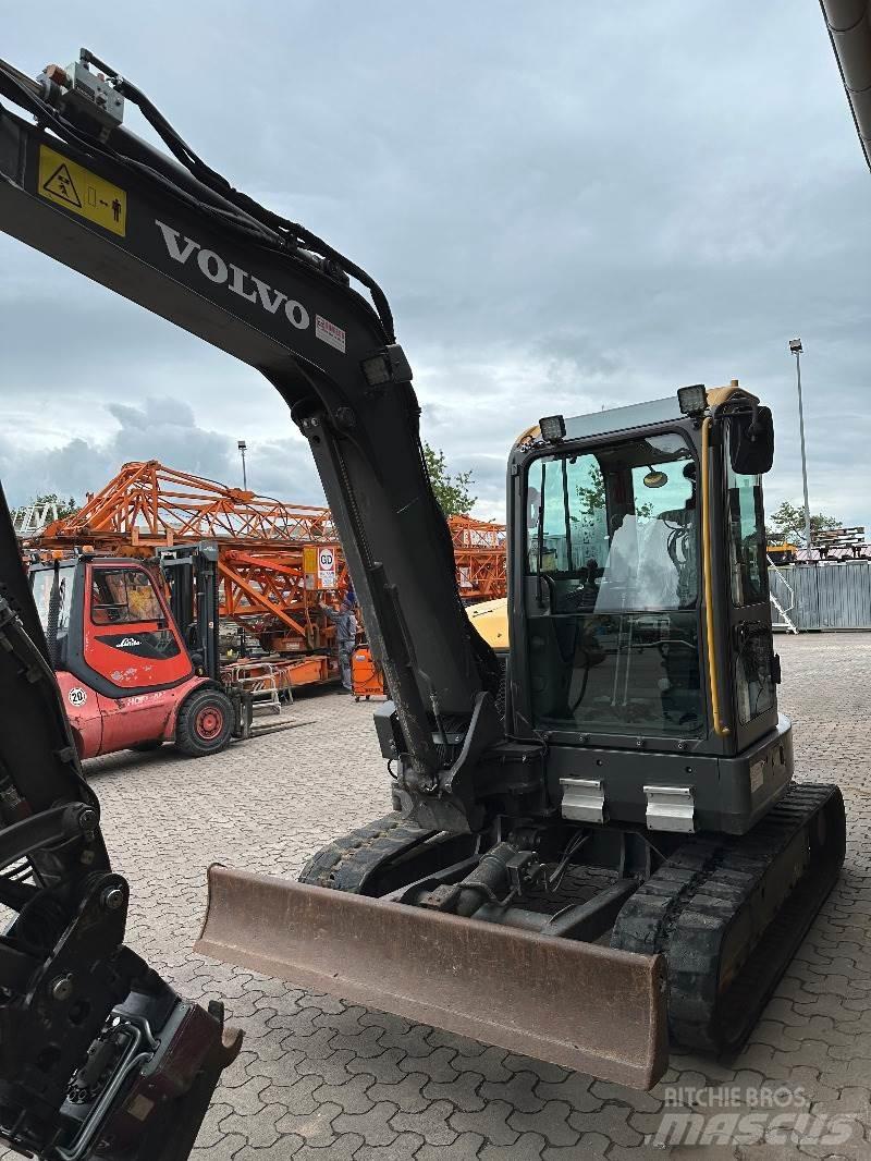 Volvo ECR 58D Міні-екскаватори < 7т