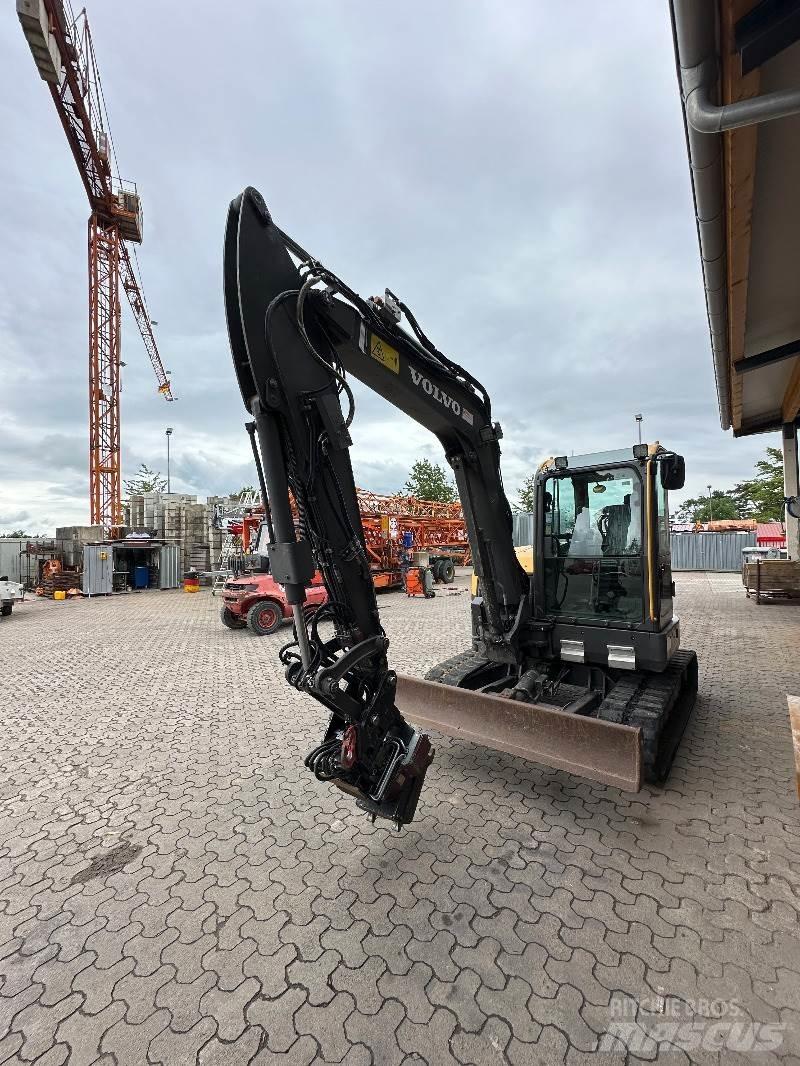 Volvo ECR 58D Міні-екскаватори < 7т