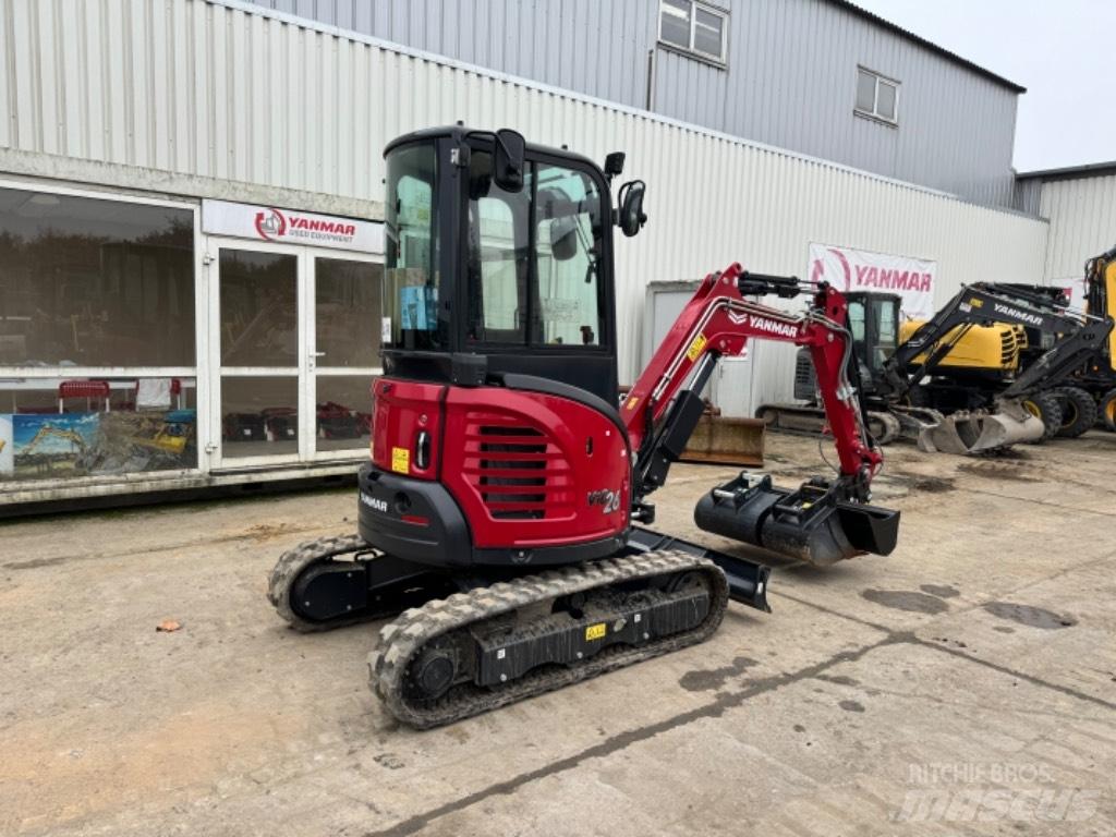 Yanmar VIO26 (11491) Міні-екскаватори < 7т