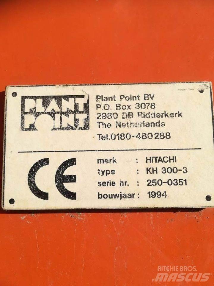 Hitachi KH 300 Гусеничні крани
