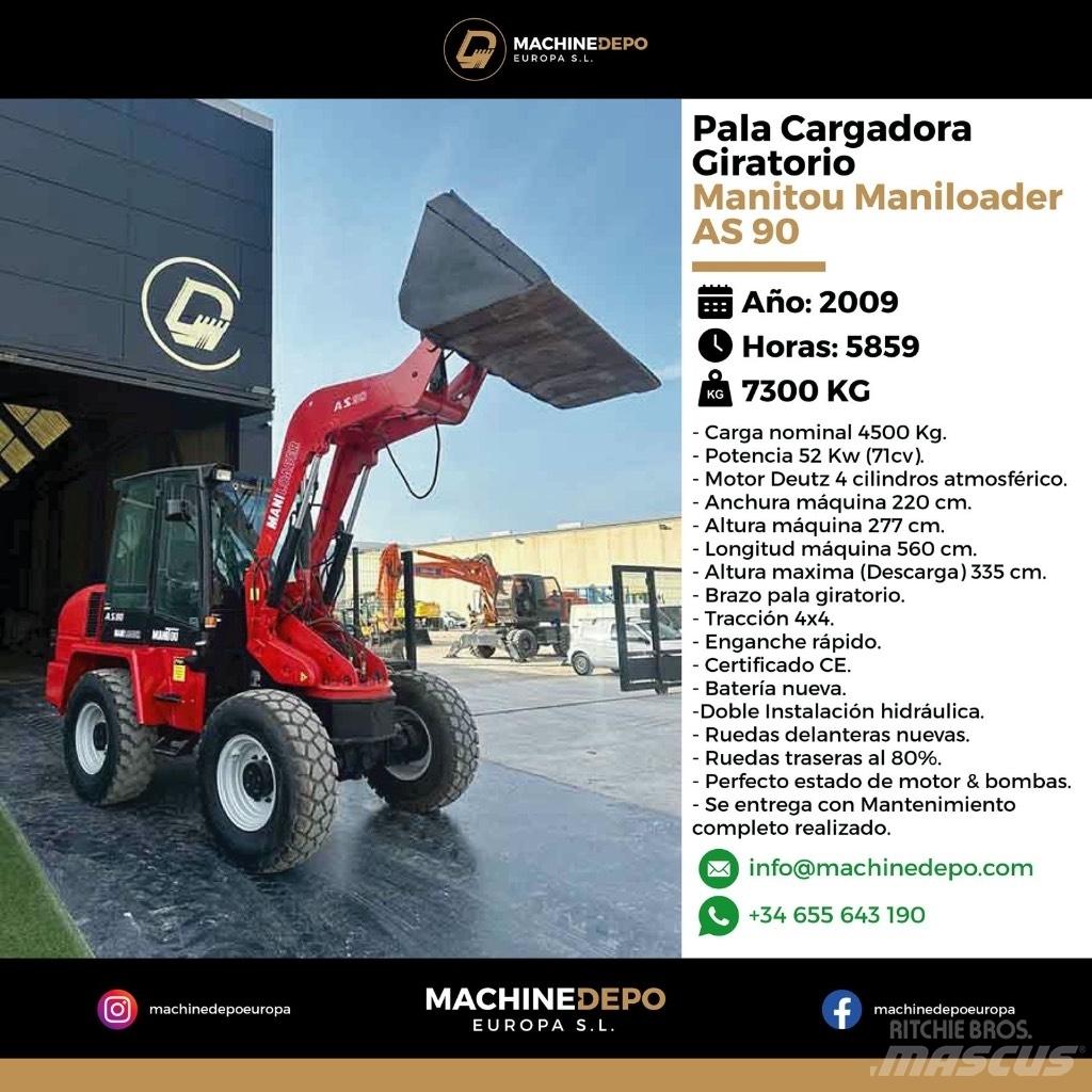 Manitou As 90 Малі навантажувачі