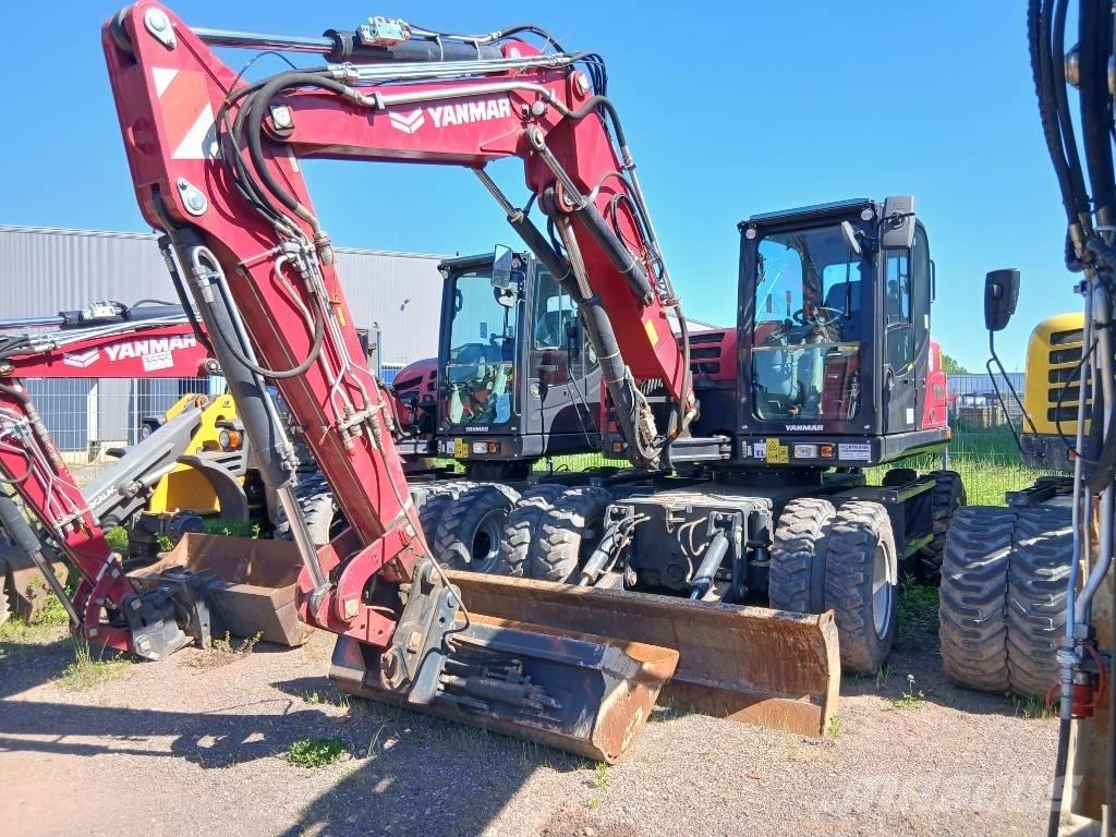 Yanmar B 110 w Колісні екскаватори