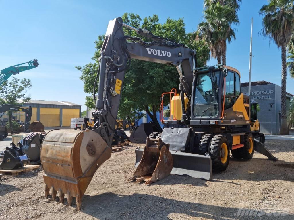 Volvo EWR 150 E Колісні екскаватори