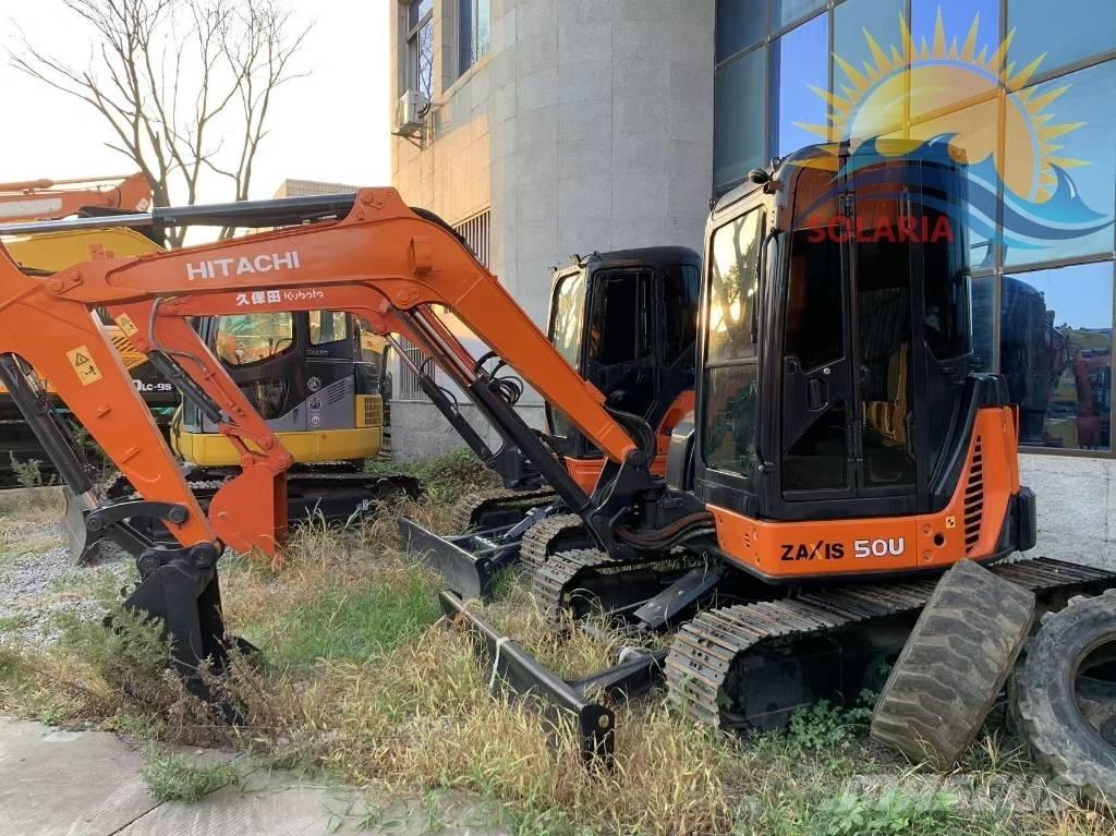 Hitachi ZX 50 U Міні-екскаватори < 7т