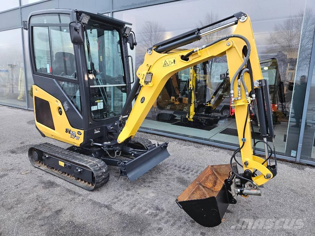 Yanmar SV 19 VT Міні-екскаватори < 7т