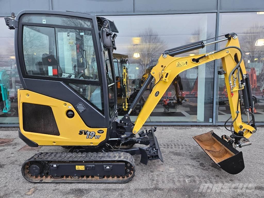 Yanmar SV 19 VT Міні-екскаватори < 7т