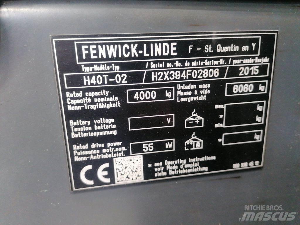 Linde H40T-02 Газові навантажувачі