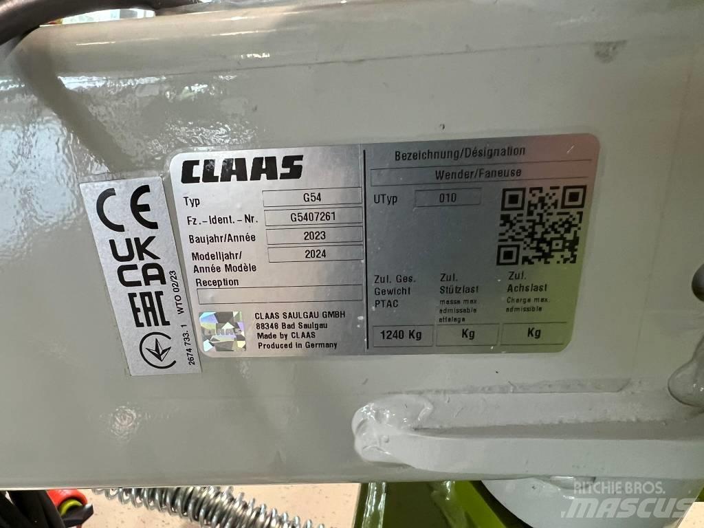 CLAAS Volto 900 Граблі і сінозворушувачі