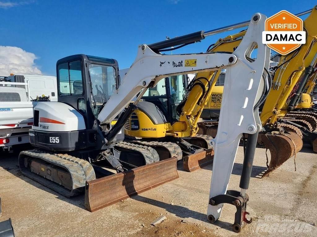 Bobcat E55 Міні-екскаватори < 7т