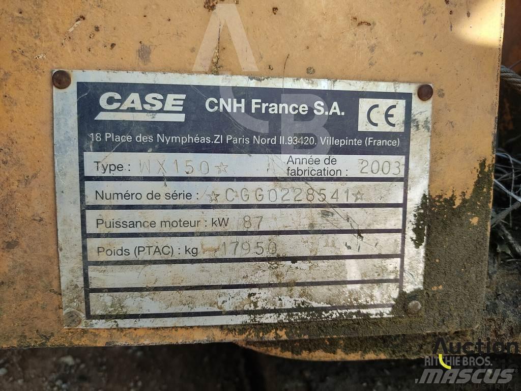 CASE WX 150 Колісні екскаватори