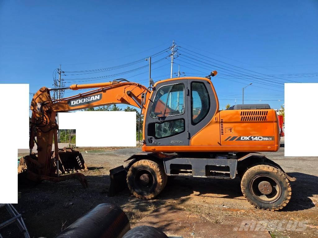 Doosan DX140WACE Колісні екскаватори
