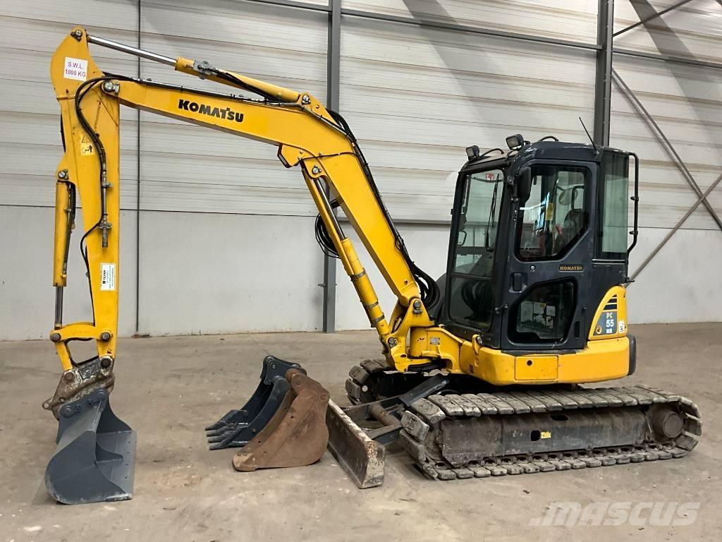 Komatsu PC 55 MR-3 Міні-екскаватори < 7т