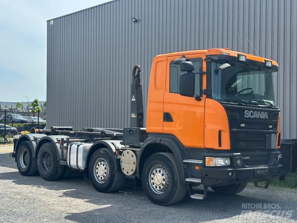 Scania G 440 Вантажівки з гаковим підйомом