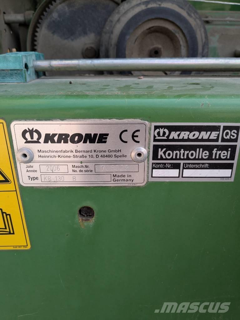 Krone KR 130 Рулонні прес-підбирачі