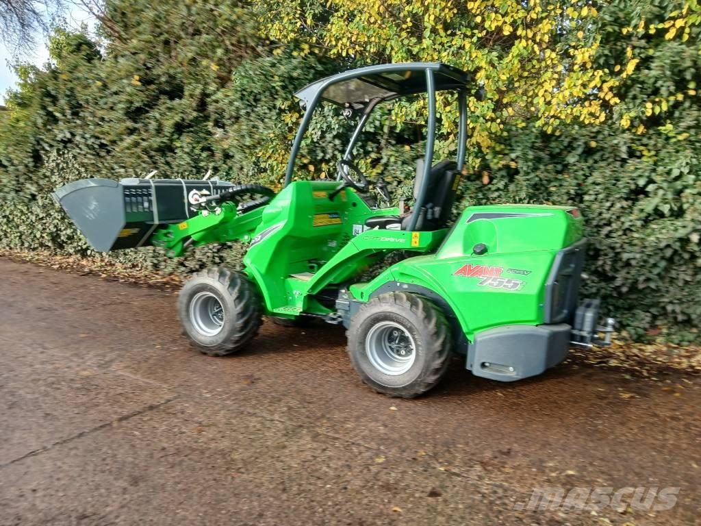 Avant 755i Малі навантажувачі