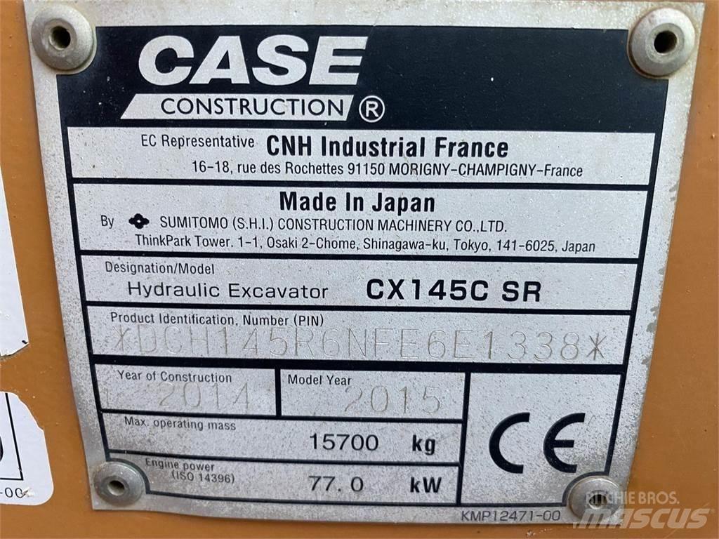 CASE CX145C Гусеничні екскаватори