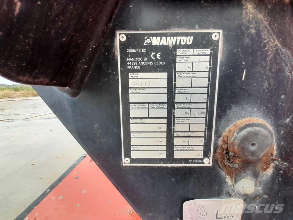Manitou ManGo 12 Колінчаті підйомники