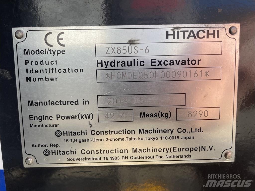 Hitachi ZX 85 US-6 Середні екскаватори 7т. - 12т.