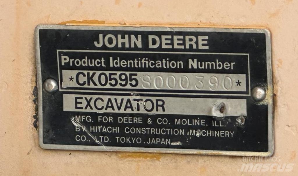 John Deere 595 Колісні екскаватори
