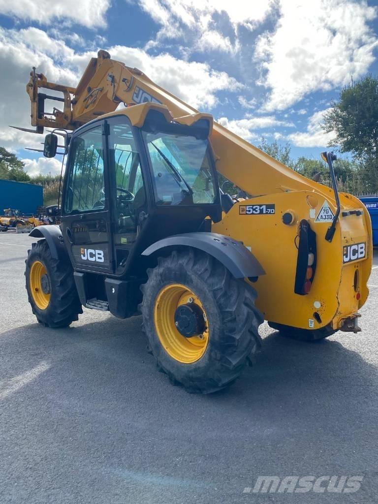 JCB 531-70 Телескопічні навантажувачі