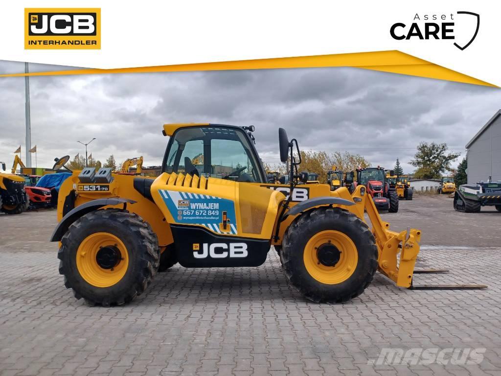 JCB 531-70 Телескопічні навантажувачі