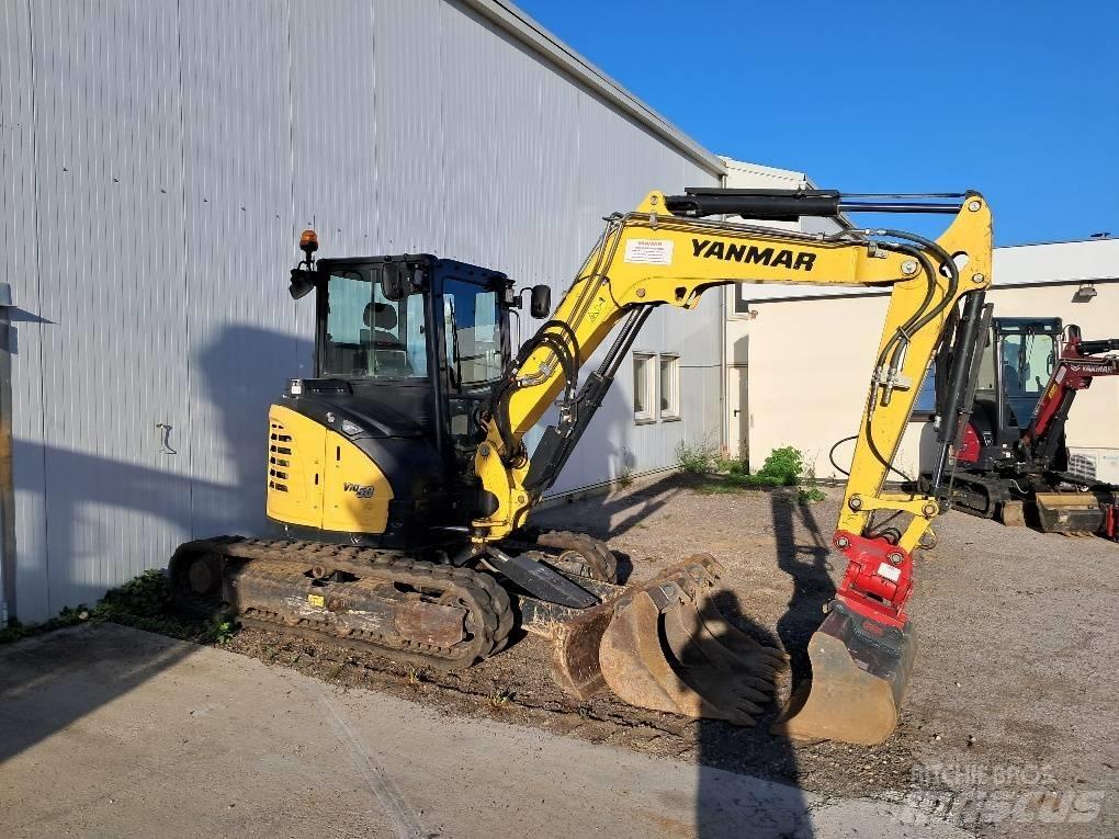 Yanmar VIO50-6A Міні-екскаватори < 7т