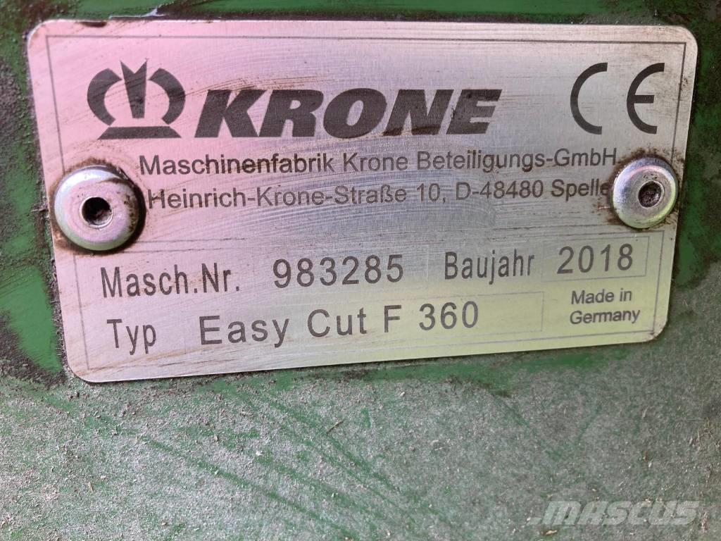 Krone Easy Cut F 360 Косилки