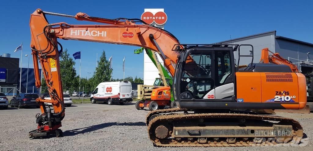 Hitachi ZX 210 LC-6 Гусеничні екскаватори