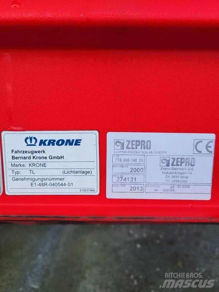 Krone SDP 27 Тентовані напівпричепи