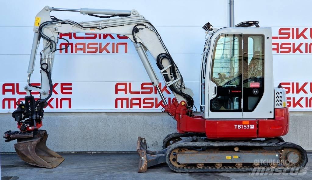 Takeuchi TB 153 FR Міні-екскаватори < 7т