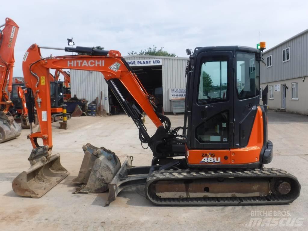 Hitachi ZX 48 U-6 Міні-екскаватори < 7т