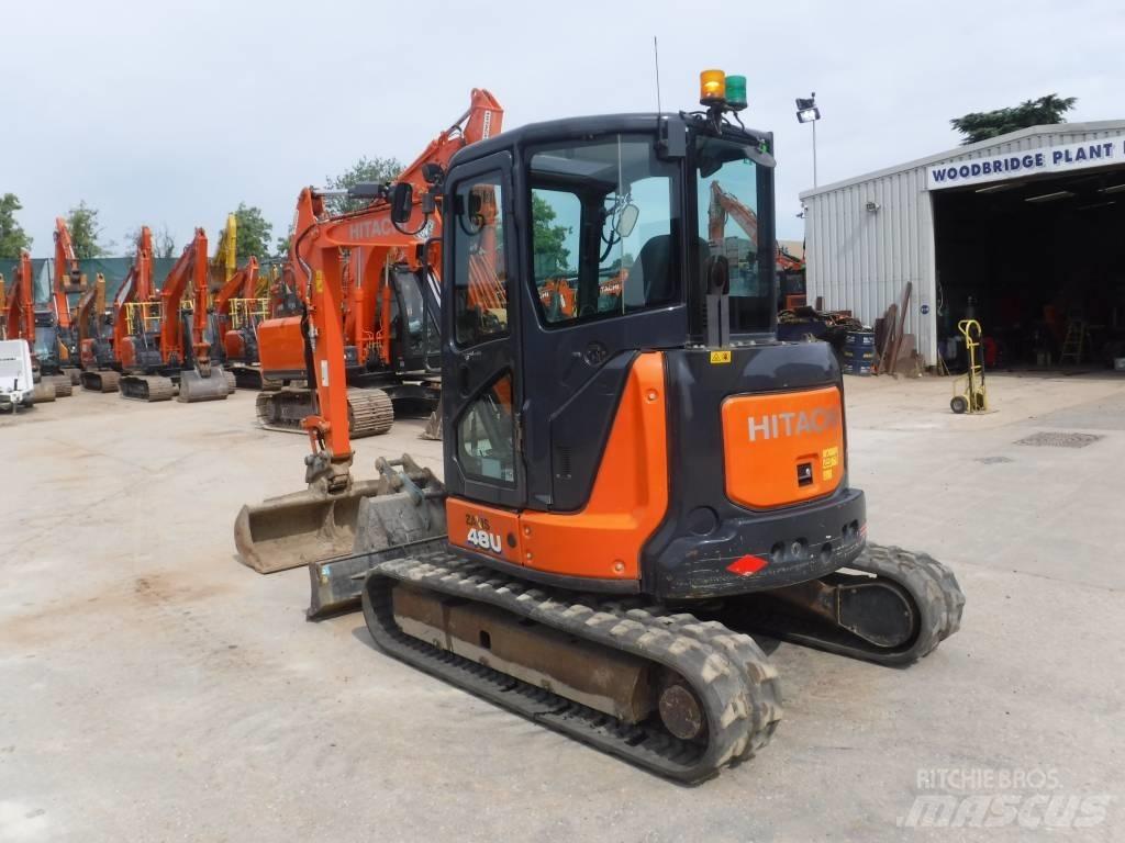Hitachi ZX 48 U-6 Міні-екскаватори < 7т