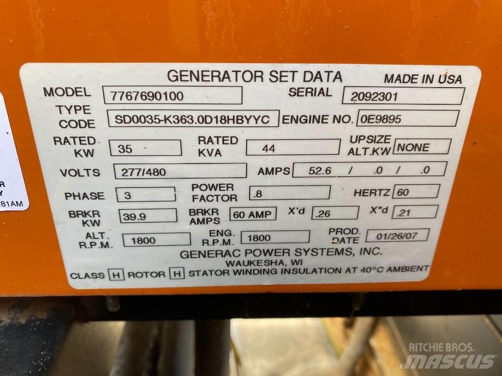 Generac 35 KW Дизельні генератори