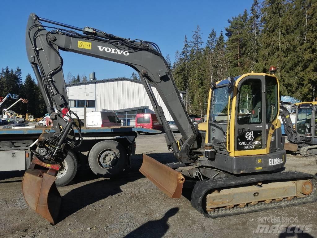 Volvo ECR 88 PLUS Середні екскаватори 7т. - 12т.