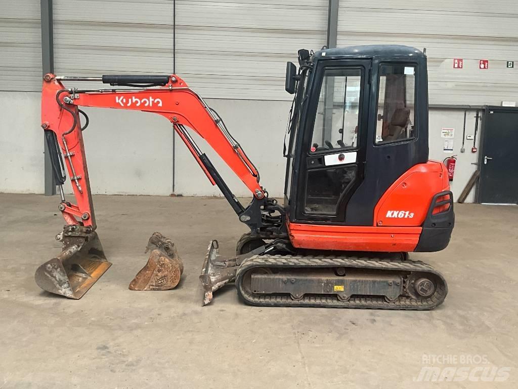Kubota KX 61-3 Міні-екскаватори < 7т