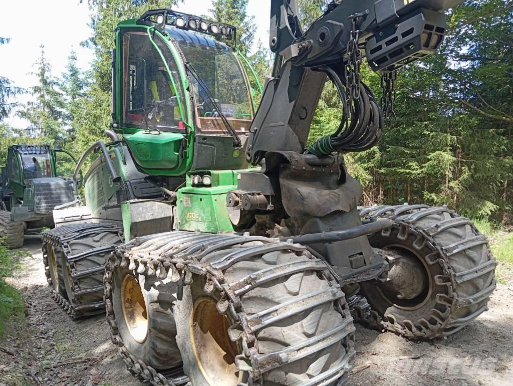 John Deere 1170G Харвестери