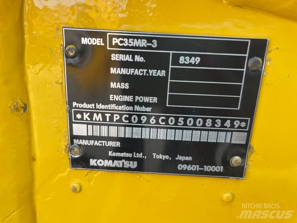 Komatsu PC 35 Міні-екскаватори < 7т
