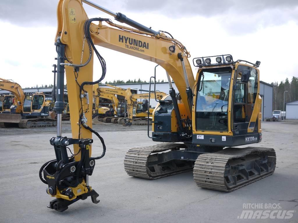 Hyundai HX 130 LCR Гусеничні екскаватори
