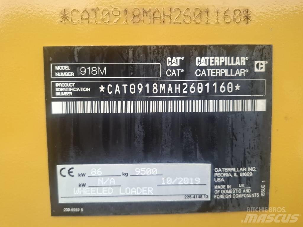CAT 918 M Фронтальні навантажувачі