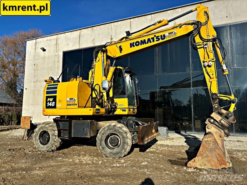 Komatsu PW 148 Колісні екскаватори