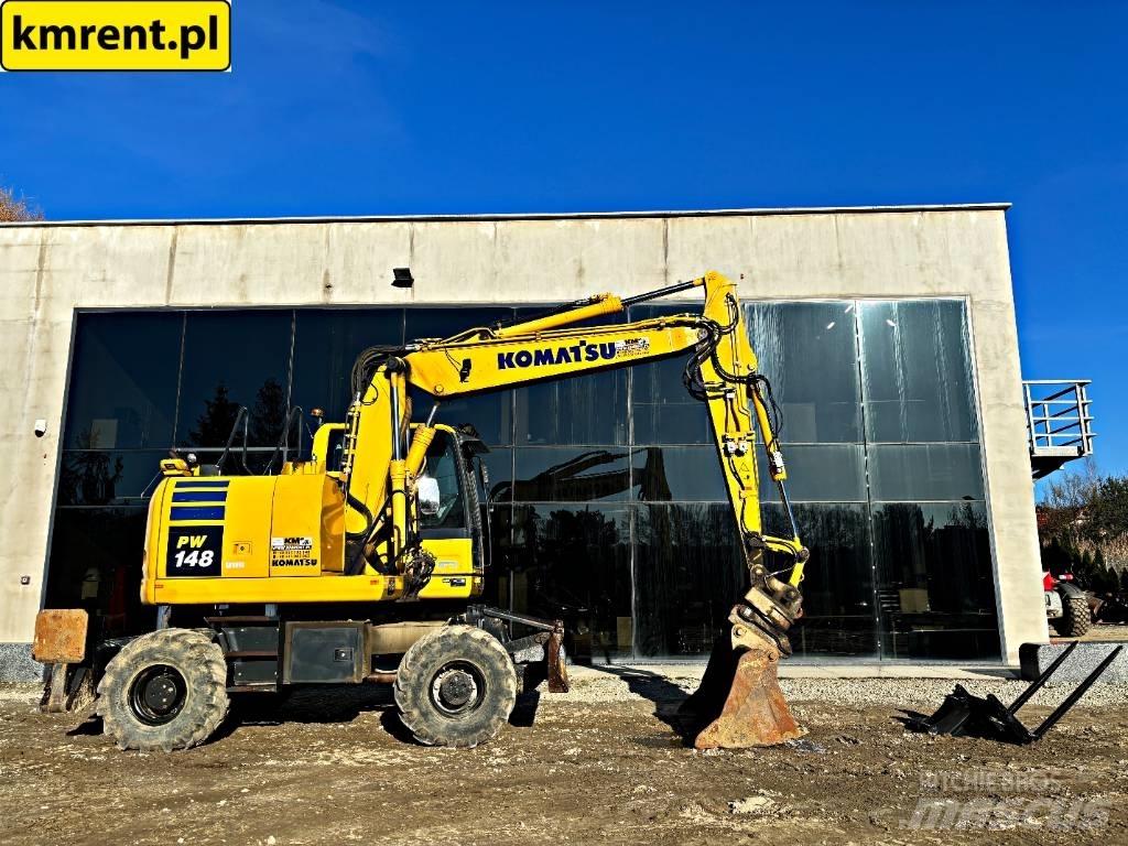 Komatsu PW 148 Колісні екскаватори