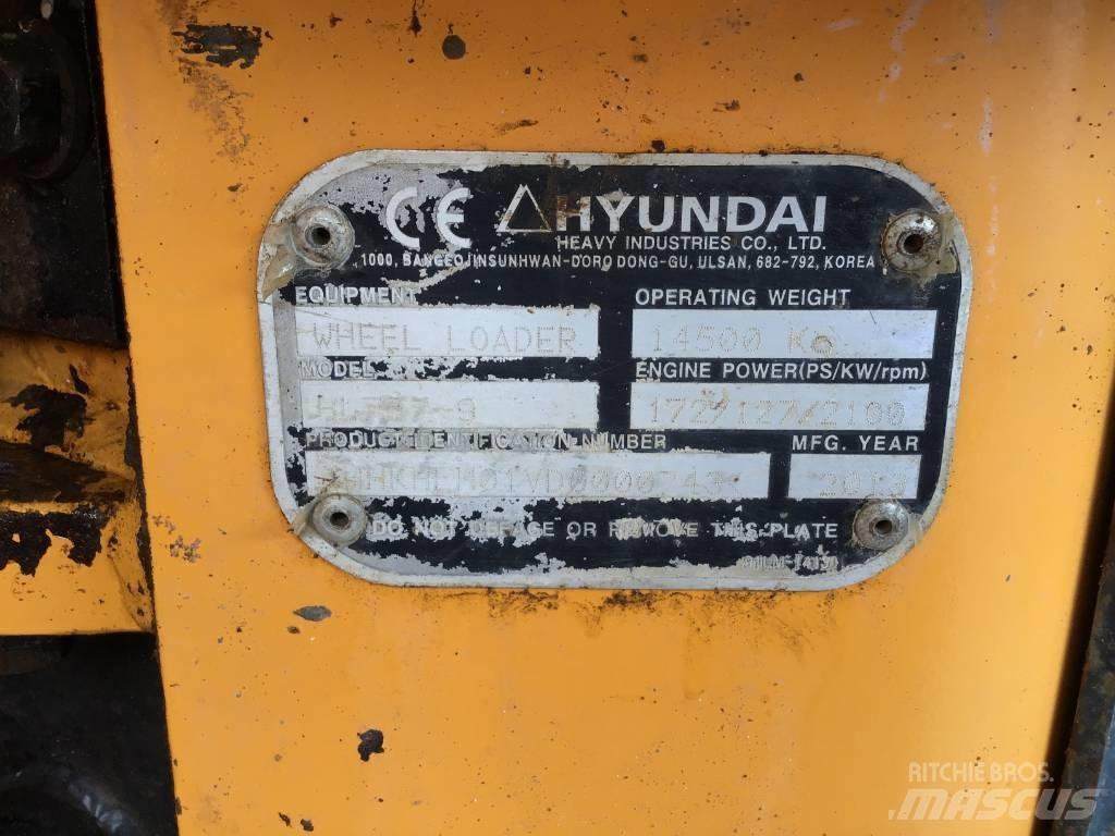 Hyundai HL 757-9 Фронтальні навантажувачі