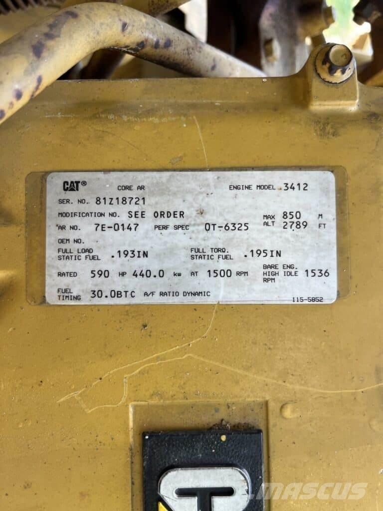 CAT 3412 Дизельні генератори