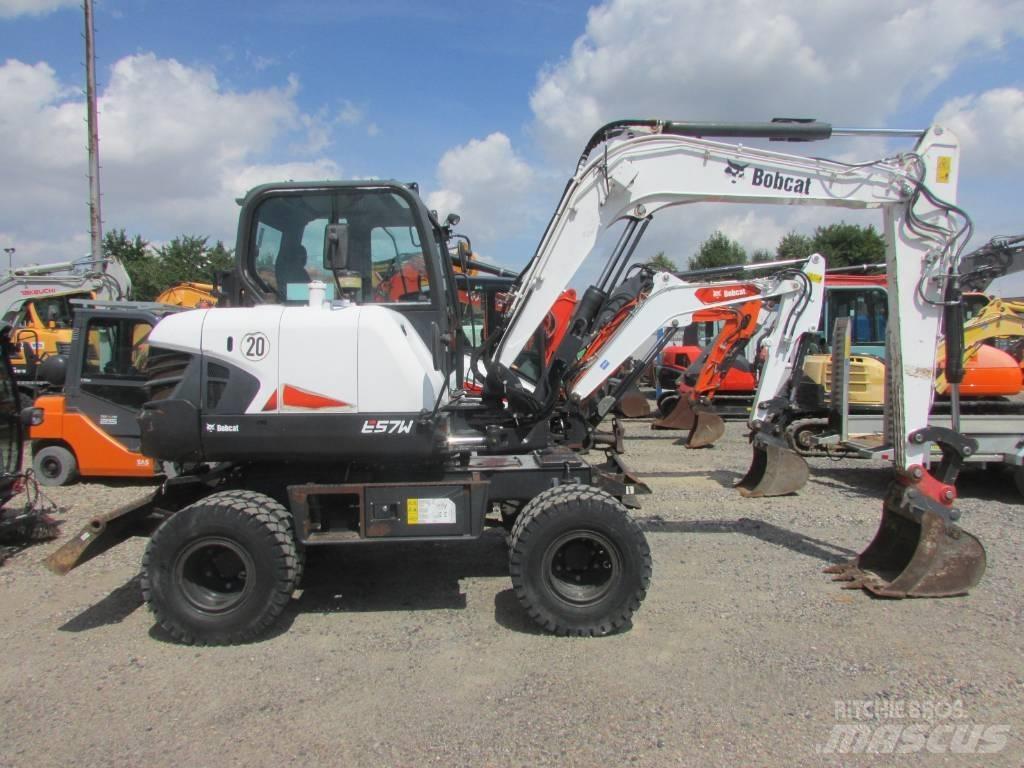 Bobcat E 57 W Колісні екскаватори