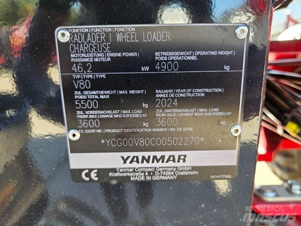 Yanmar V 80 Навантажувачі зі змінним робочим обладнанням