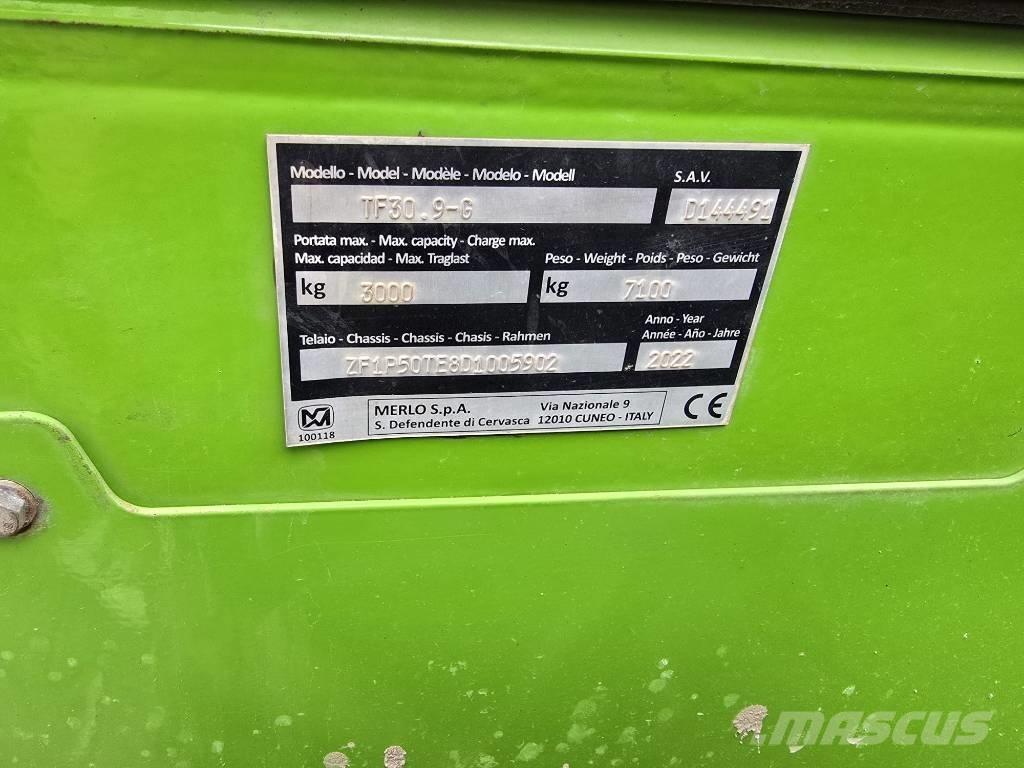 Merlo TF 30.9 G Телескопічні фронтальні навантажувачі