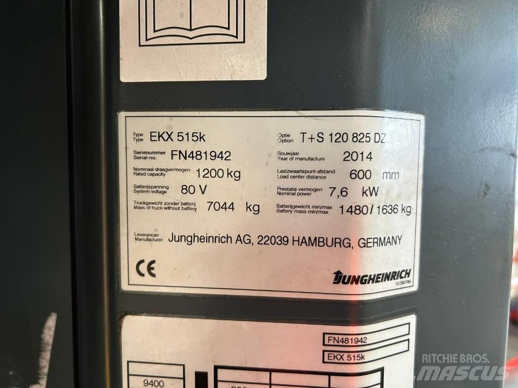Jungheinrich EKX515k Висотні комісіонери