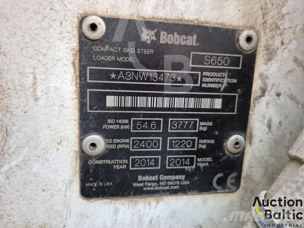 Bobcat S 650 Міні-навантажувачі