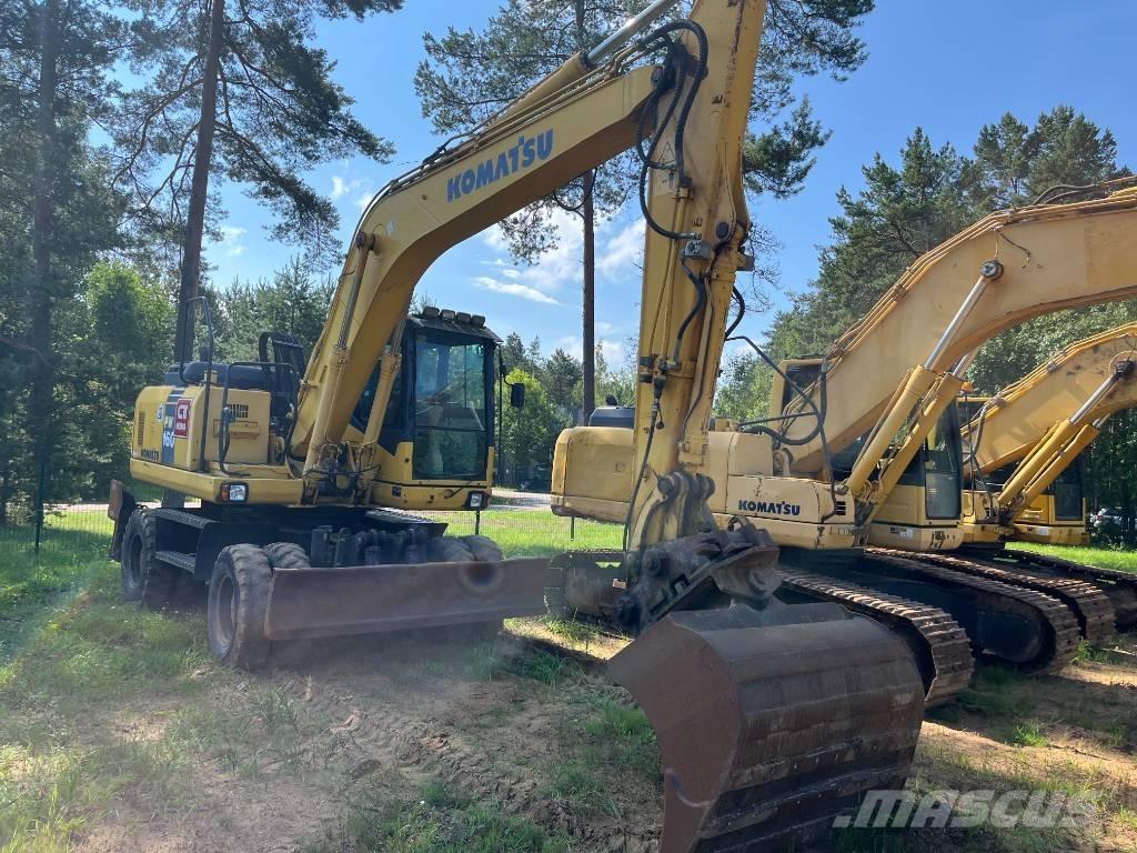 Komatsu PW 160-7 Колісні екскаватори