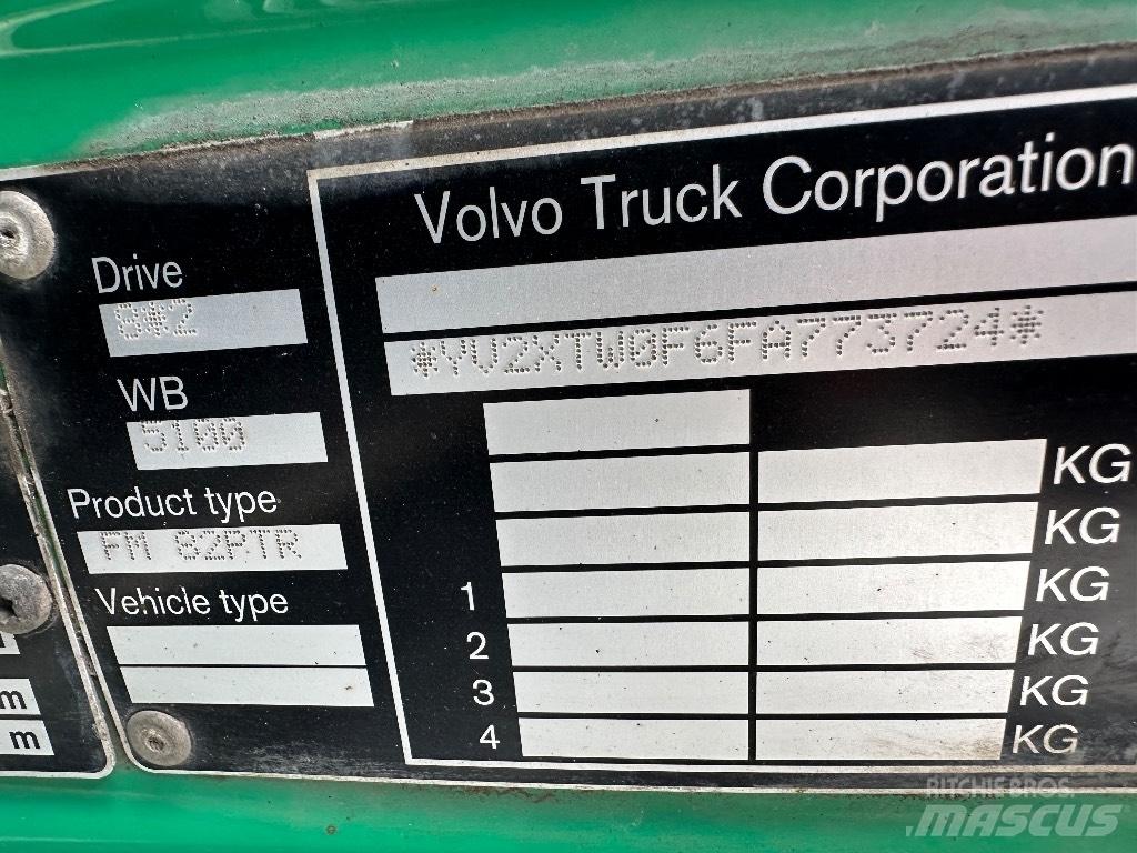 Volvo FM 420 8x2/4 Вантажівки з гаковим підйомом